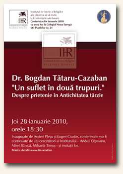 Dr. Bogdan Tataru Cazaban - "Un suflet in doua trupuri"