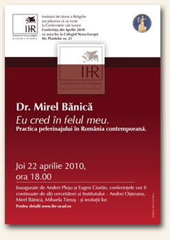 Dr. Mirel Bănică - "Eu cred &icirc;n felul meu"